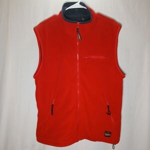 L.L. Bean Outdoors Fleece Vest – Men’s Large – USA Made